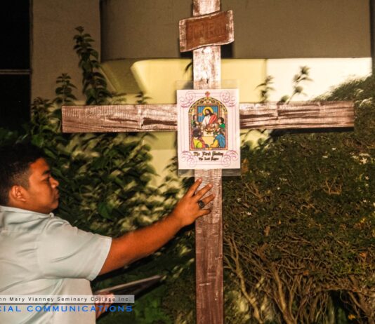 The Way of the Cross: A Sacred Journey for St. John Mary Vianney Seminary College Seminarians