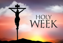 HOLY WEEK SCHEDULES