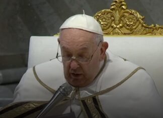 Homily of Pope Francis at the St. Peter’s Basilica during the celebration of Chrism Mass.