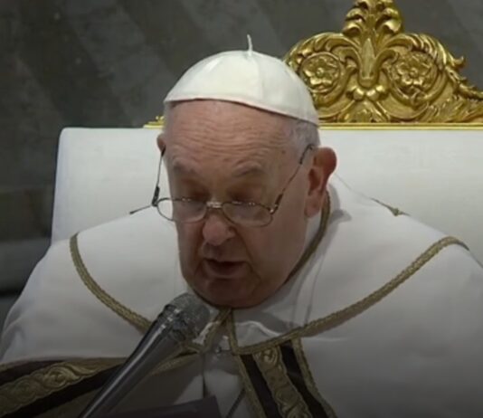 Homily of Pope Francis at the St. Peter’s Basilica during the celebration of Chrism Mass.