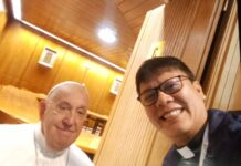 Msgr. Erwin and Msgr. Peral Bonds with Pope Francis at World Priest Meeting in Rome