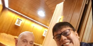 Msgr. Erwin and Msgr. Peral Bonds with Pope Francis at World Priest Meeting in Rome