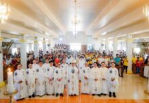 Celebrating 38th Anniversary as a Priest of Bishop Gerardo Alminaza