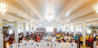 Celebrating 38th Anniversary as a Priest of Bishop Gerardo Alminaza