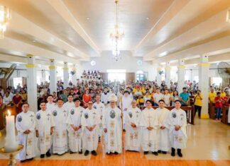 Celebrating 38th Anniversary as a Priest of Bishop Gerardo Alminaza